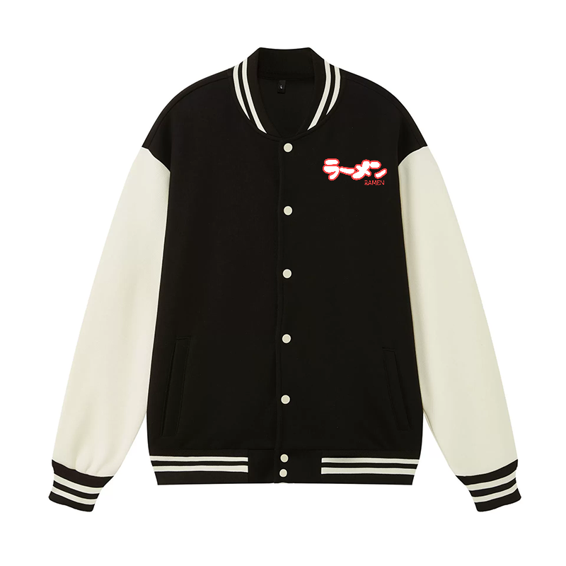 Ramen Hero Vintage Cotton Varsity Jacket
