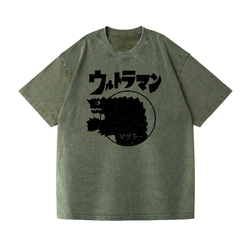 Magular Monster Vintage Wash Japanese Design T-Shirt