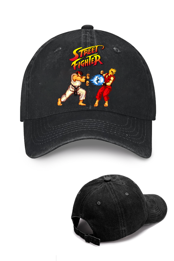 Street Fighter Vintage Cotton Cap