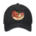 Ramen Octopus Vintage Cotton Cap