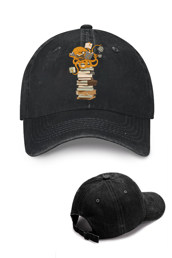 Octopus Vintage Cotton Cap