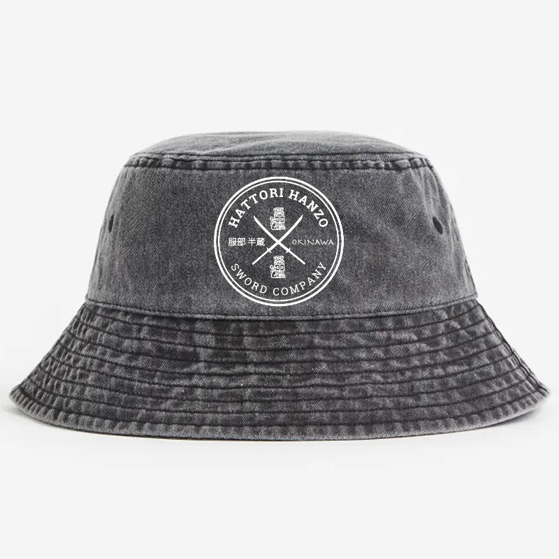 Captori Hanzo Komainu Okinawa Sword Company Vintage 100% Cotton Bucket Hat