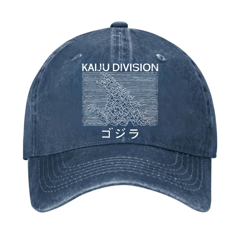 Kaiju Kaiju Monster Divisio Vintage Cotton Hat