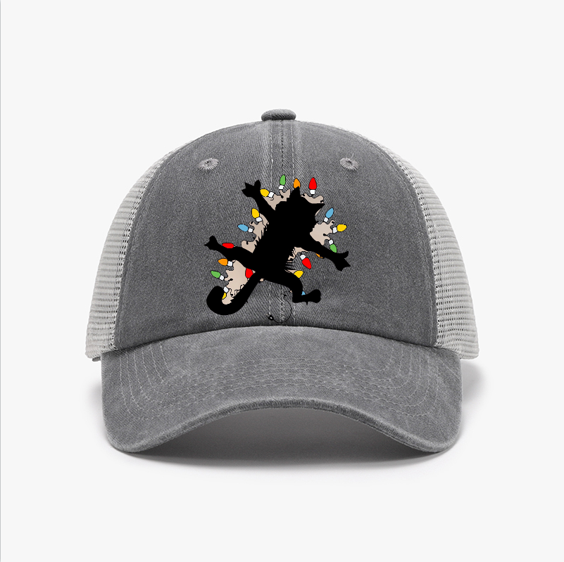 The Cat Vintage Cotton Breathable Hat