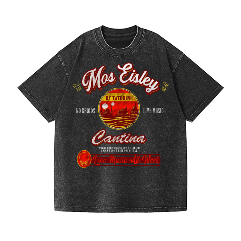 Mos Eisley Cantina Vintage Wash Japanese Design T-Shirt