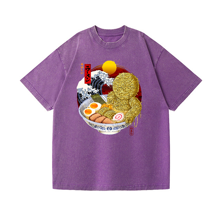 Ramen Yummy Vintage Wash Japanese Design T-Shirt
