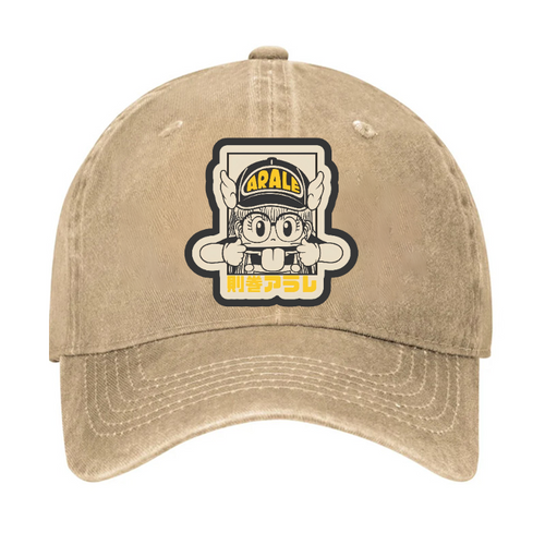 Arale Anime Vintage Cotton Cap