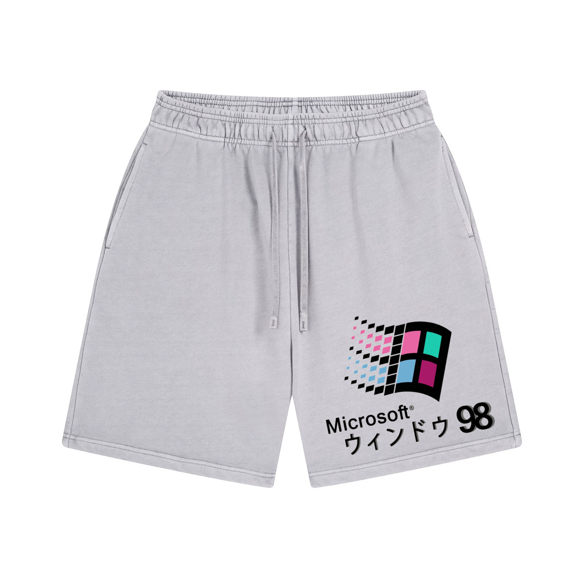 Microsoft Windows 98 Vintage Pure Thick Cotton Shorts