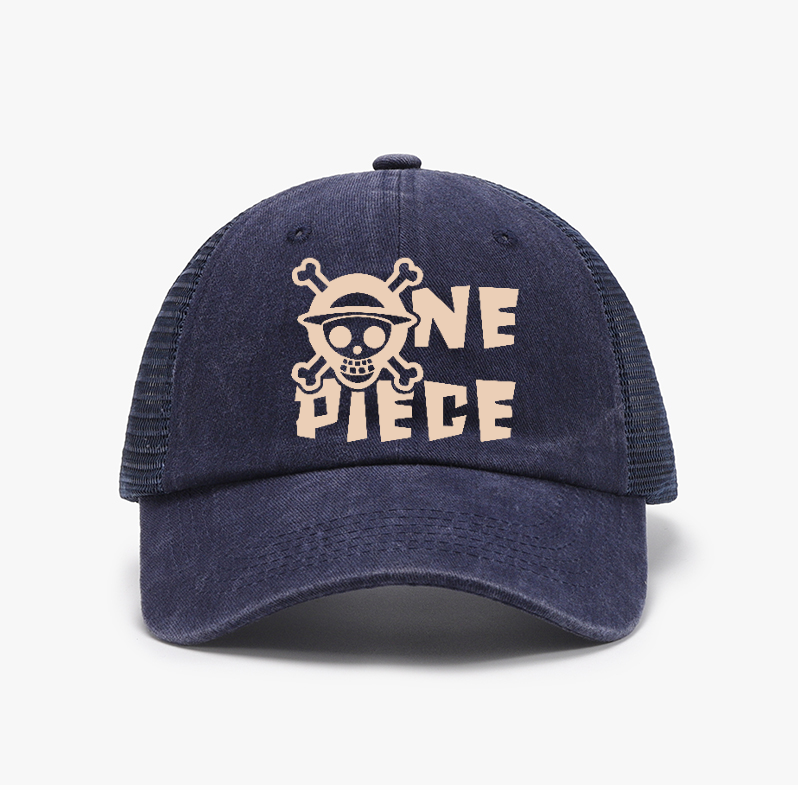 One Piece Luffy Vintage Cotton Breathable Hat