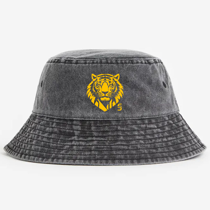 Tiger Vintage 100% Cotton Bucket Hat