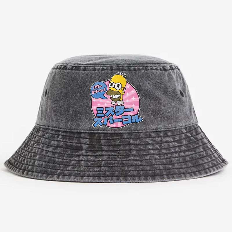 Simpsons Vintage 100% Cotton Bucket Hat