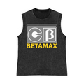 Sony Betamax Pure Cotton Wash-Dyed Sleeveless Tank Top