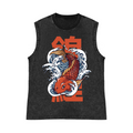 KOI Pure Cotton Wash-Dyed Sleeveless Tank Top