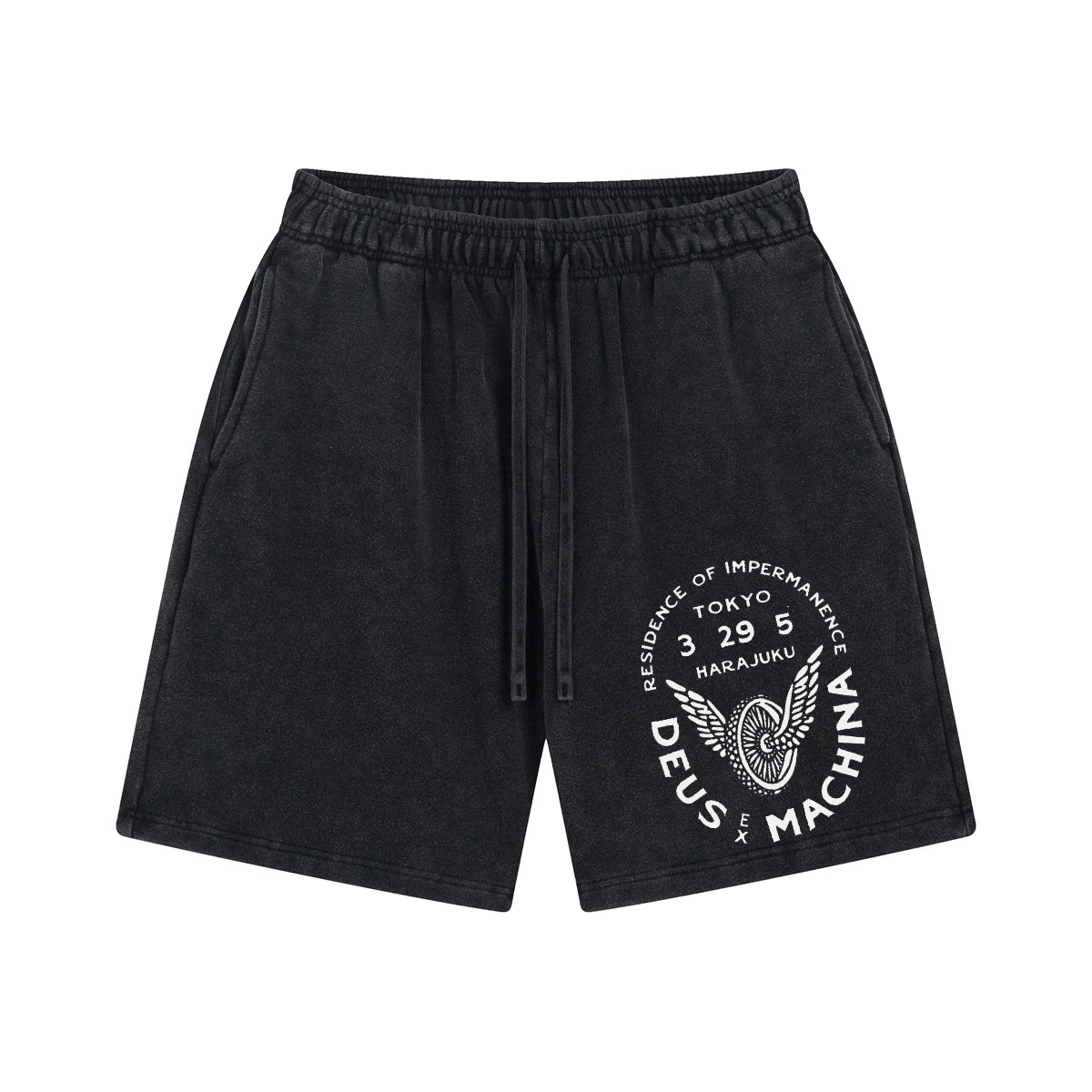 Harajuku Vintage Pure Thick Cotton Shorts