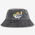 Osaka Fish Vintage 100% Cotton Bucket Hat