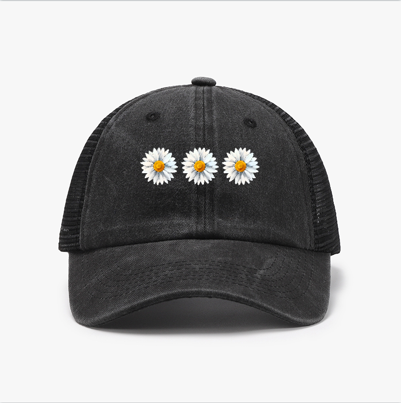 Chrysanthemums Vintage Cotton Breathable Hat