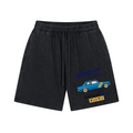 Car Vintage Pure Thick Cotton Shorts