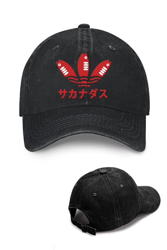Fish Vintage Cotton Cap