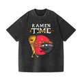 Ramen Vintage Wash Japanese Design T-Shirt