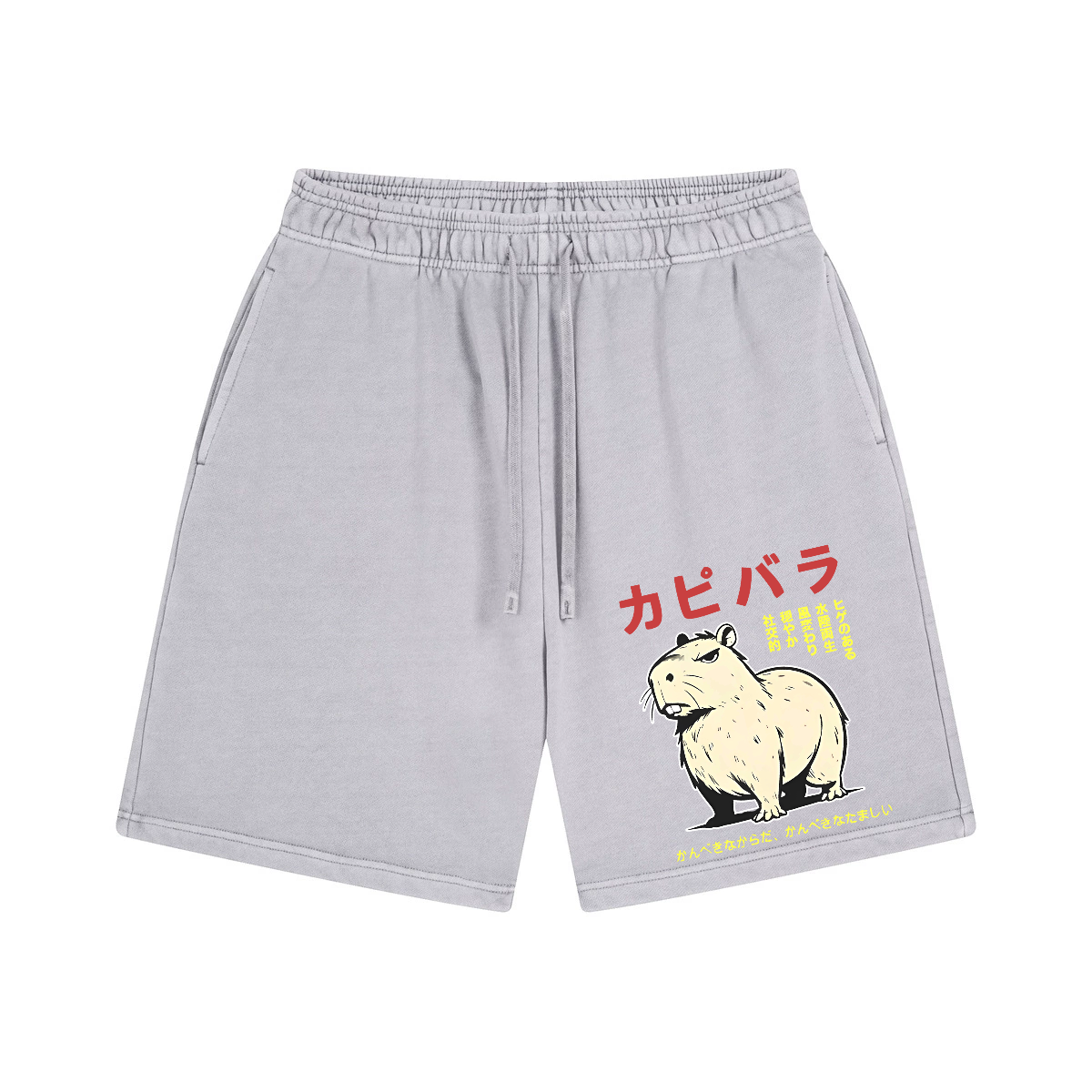 Capybara Vintage Pure Thick Cotton Shorts