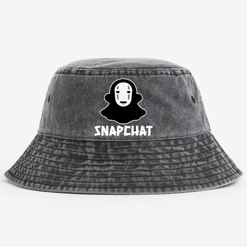 Snapchat Vintage 100% Cotton Bucket Hat
