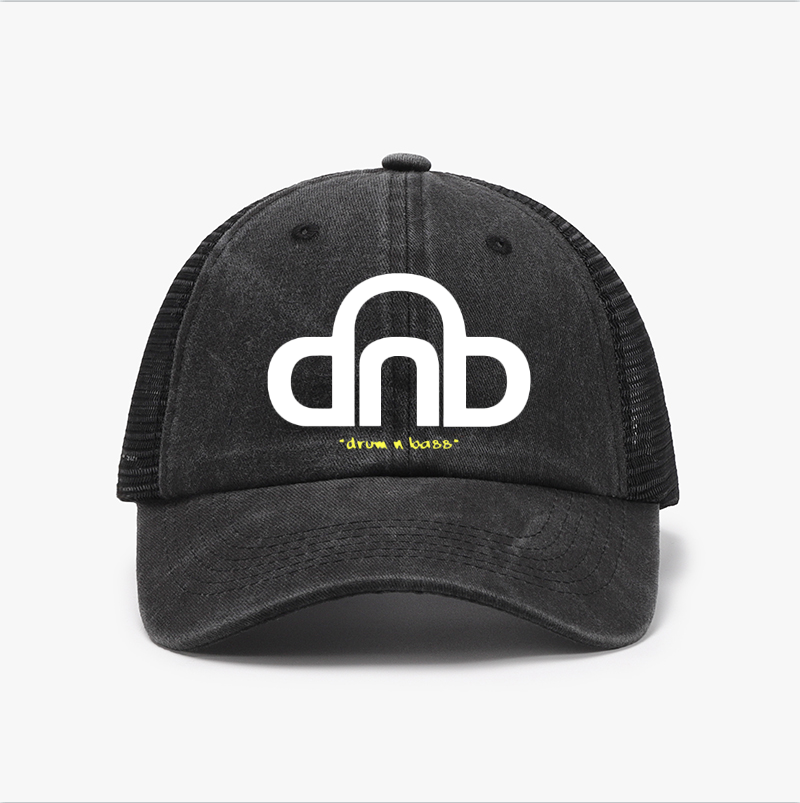 Drum & Bass Vintage Cotton Breathable Hat