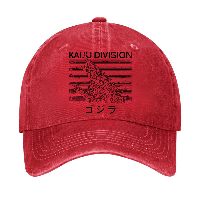 Kaiju Kaiju Monster Divisio Vintage Cotton Hat