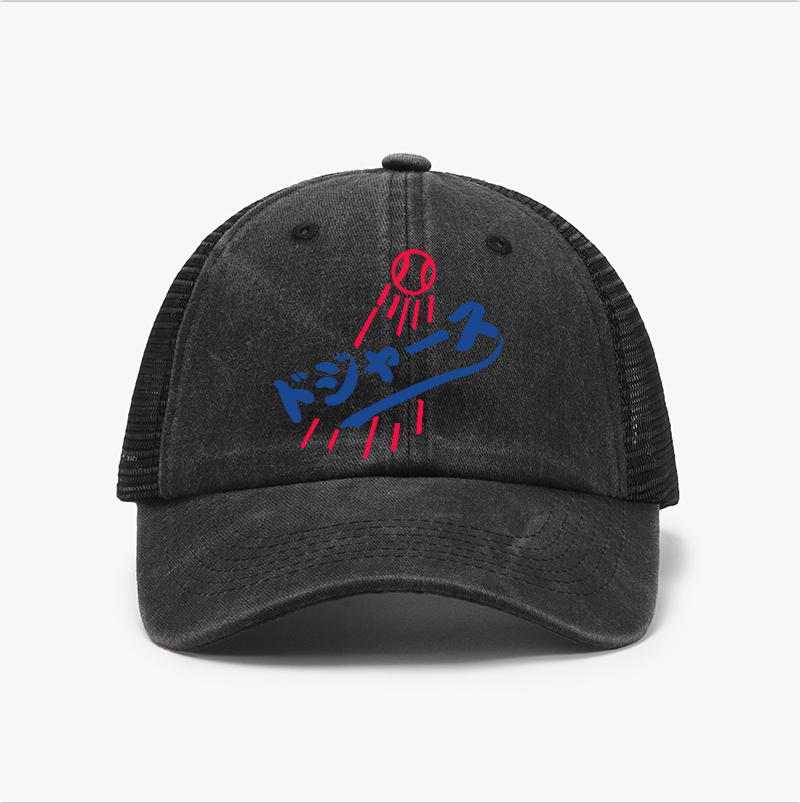 Dodger Baseball Vintage Cotton Breathable Hat