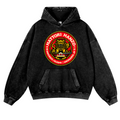Hattori Hanzo Komainu Okinawa Japan Vintage Washed Thick Cotton Hoodie