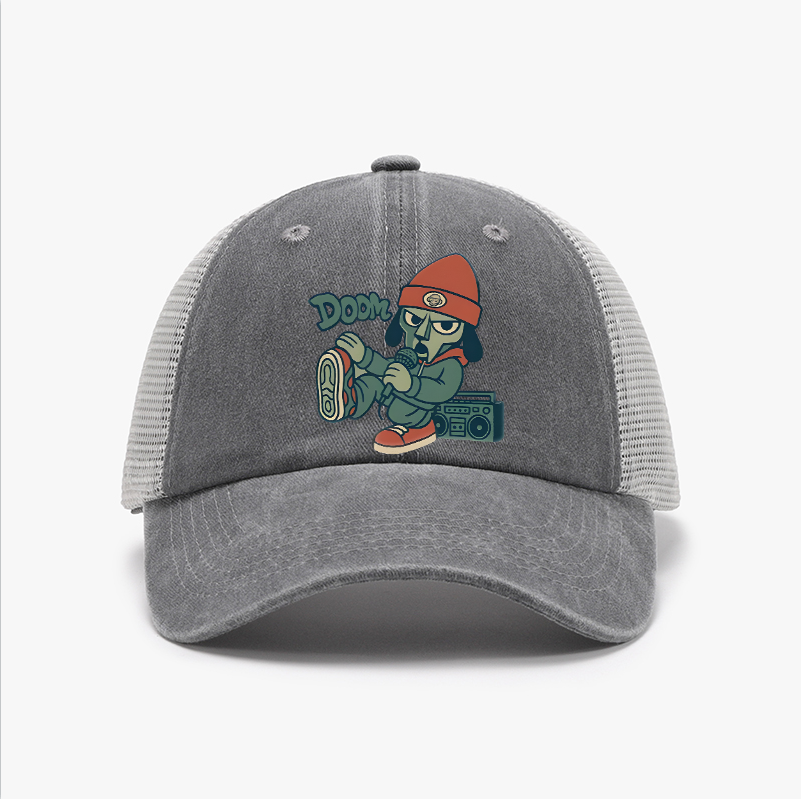 PaRappa the Rapper MF Doom Vintage Cotton Breathable Hat