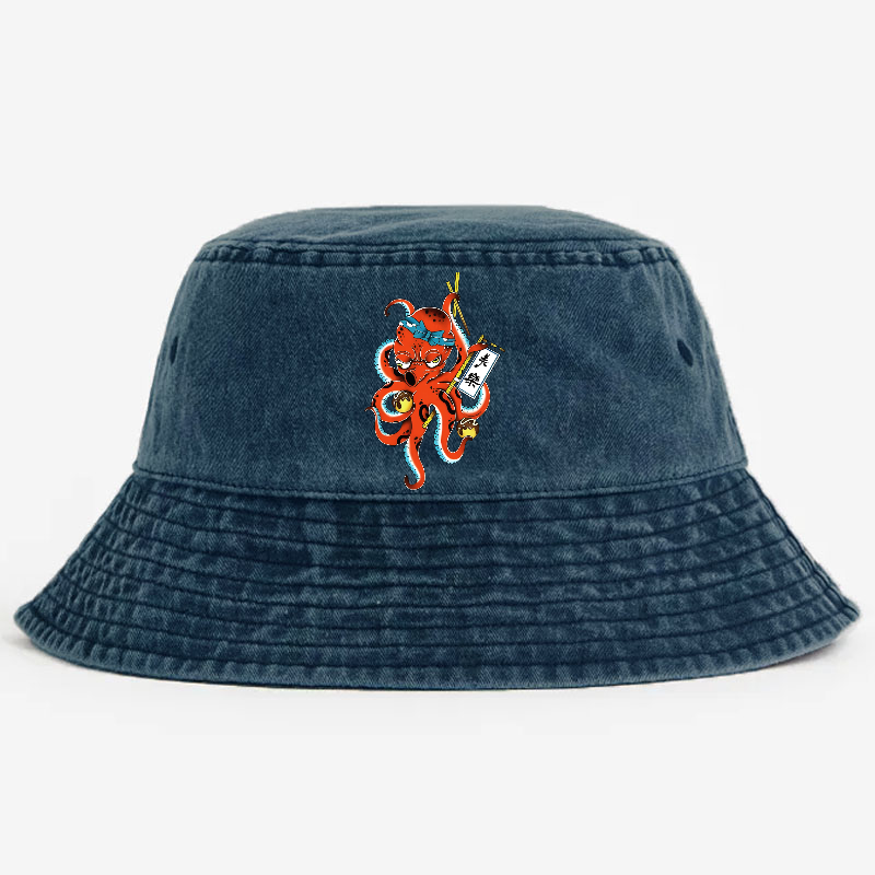 Osaka Takoyaki Vintage 100% Cotton Bucket Hat
