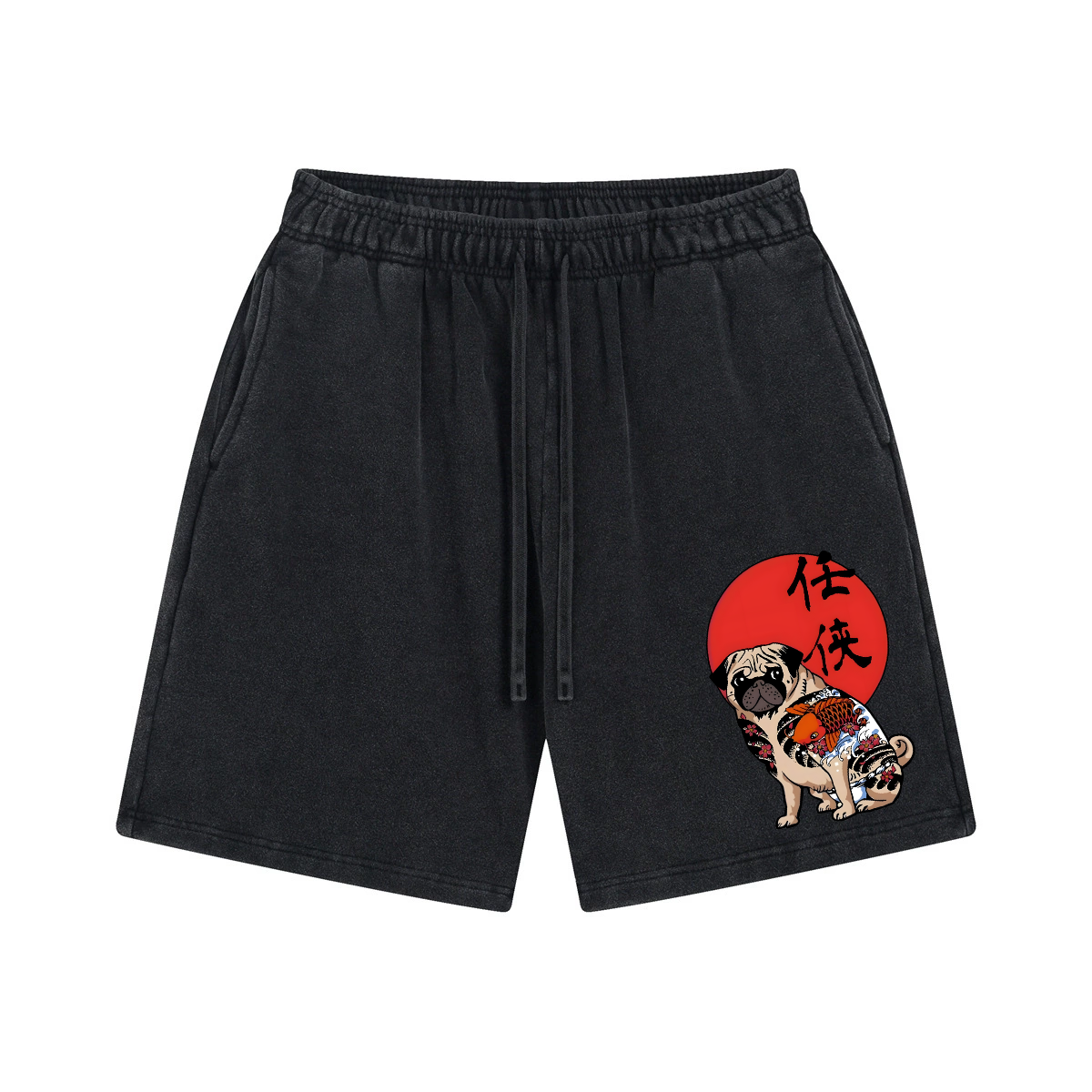 Dog Vintage Pure Thick Cotton Shorts