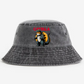 Catzilla Cat Kaiju Vintage 100% Cotton Bucket Hat