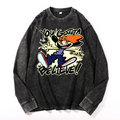 PaRappa the Rapper Vintage Cotton Wash Long-sleeve T-shirt