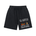 Guitar Vintage Pure Thick Cotton Shorts