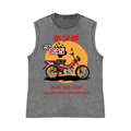 Motorcycle Bike CT125 Pure Cotton Wash-Dyed Sleeveless Tank Top