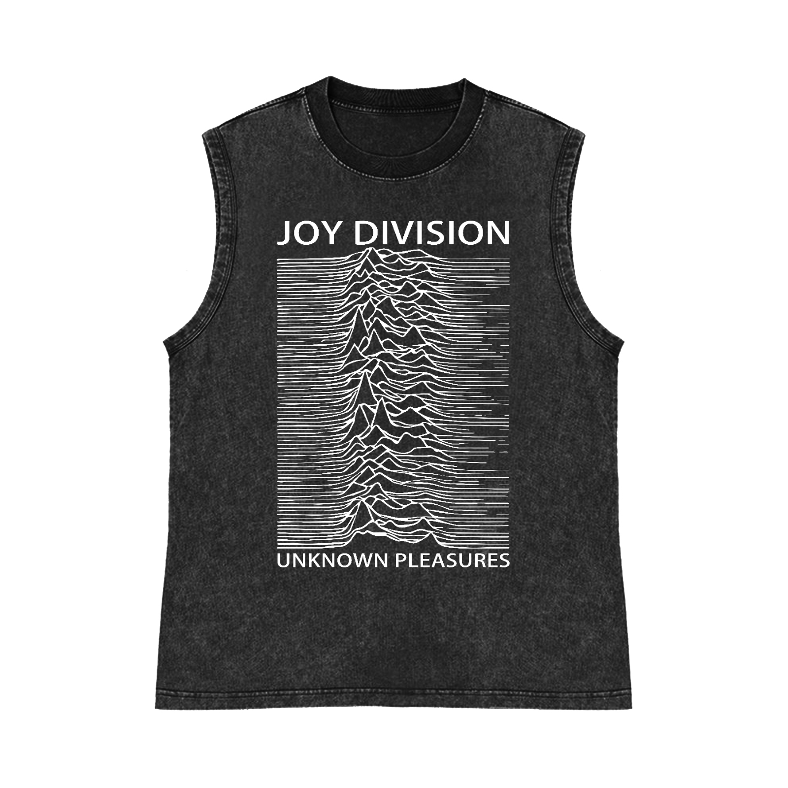 Joy Division Pure Cotton Wash-Dyed Sleeveless Tank Top