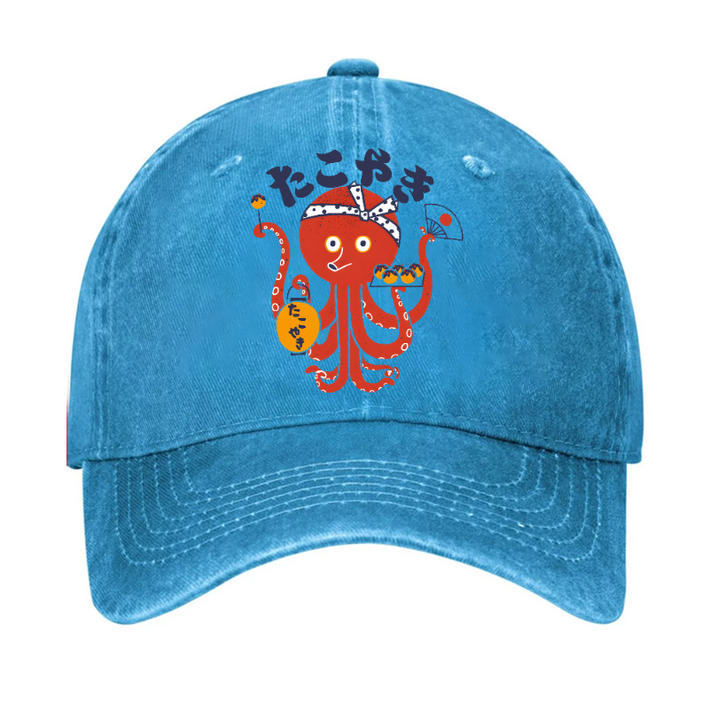 Takoyaki Vintage Cotton Cap