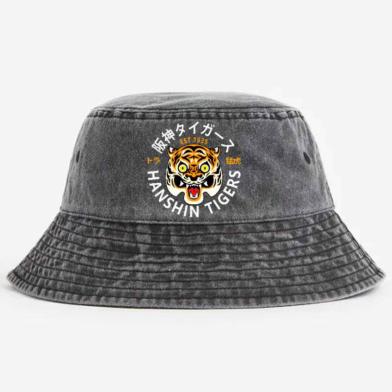 Hanshin Tigers Vintage 100% Cotton Bucket Hat