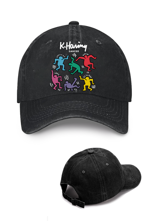 Kaith Haring Dancer Vintage Cotton Cap