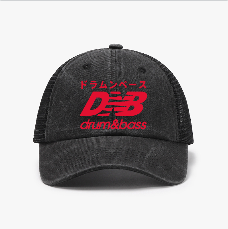 Drum and Bass Vintage Cotton Breathable Hat