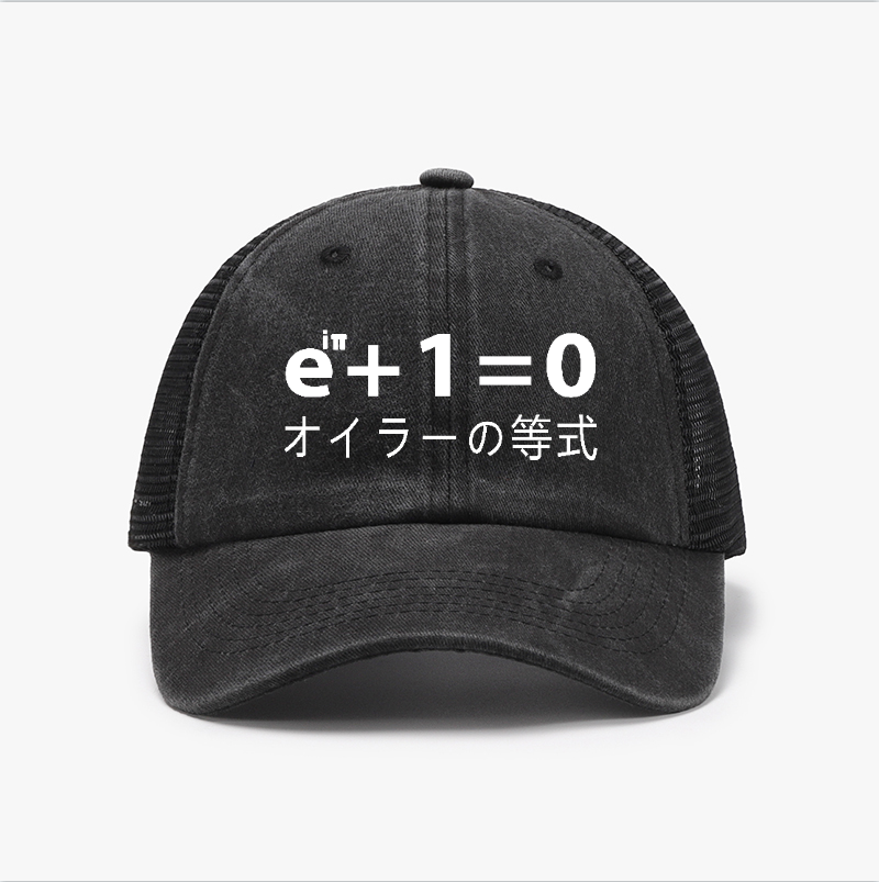 Euler's Identity Vintage Cotton Breathable Hat