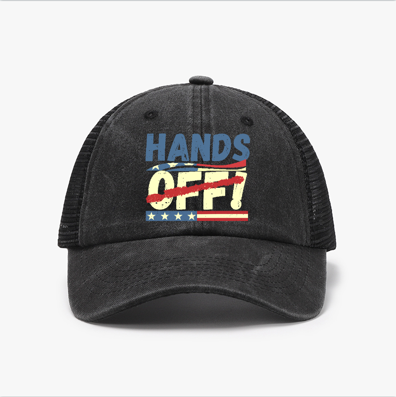 Hands Off! Vintage Cotton Breathable Hat