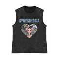 Aya Takano Pure Cotton Wash-Dyed Sleeveless Tank Top