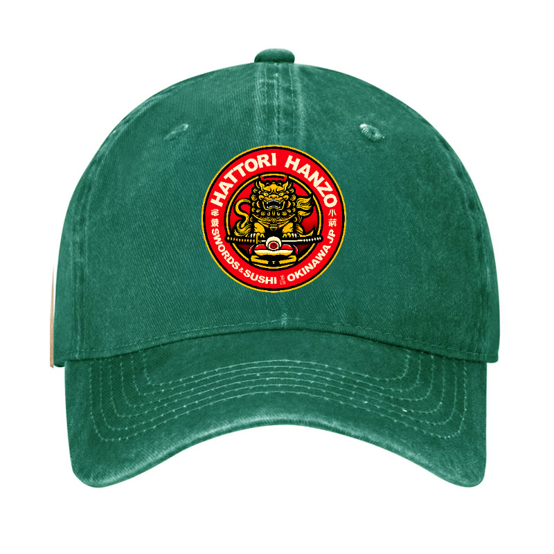 Okinawa Hattori Hanzo Komainu Vintage Cotton Cap