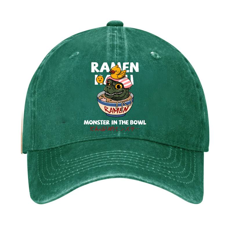 Kaiju Ramen Vintage Cotton Cap