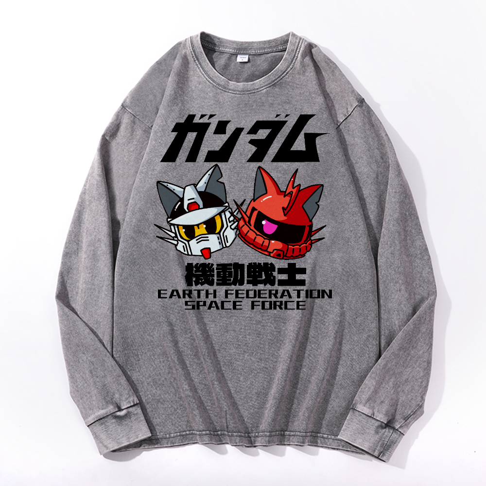 E.F.S.F. Vintage Cotton Wash Long-sleeve T-shirt