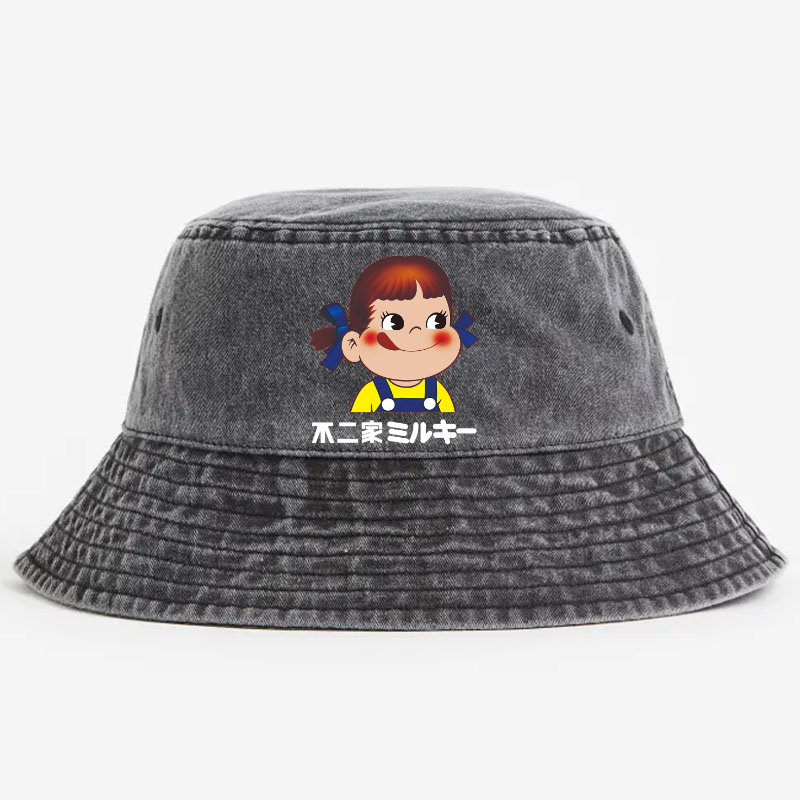 Fujiya Vintage 100% Cotton Bucket Hat