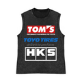 Tom's, Toyo Tires, HKS Pure Cotton Wash-Dyed Sleeveless Tank Top