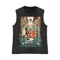 Asahi Breweries Pure Cotton Wash-Dyed Sleeveless Tank Top